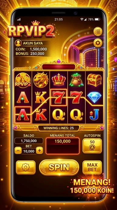 Cuplikan layar menu unduhan rpvip2 untuk perangkat Android